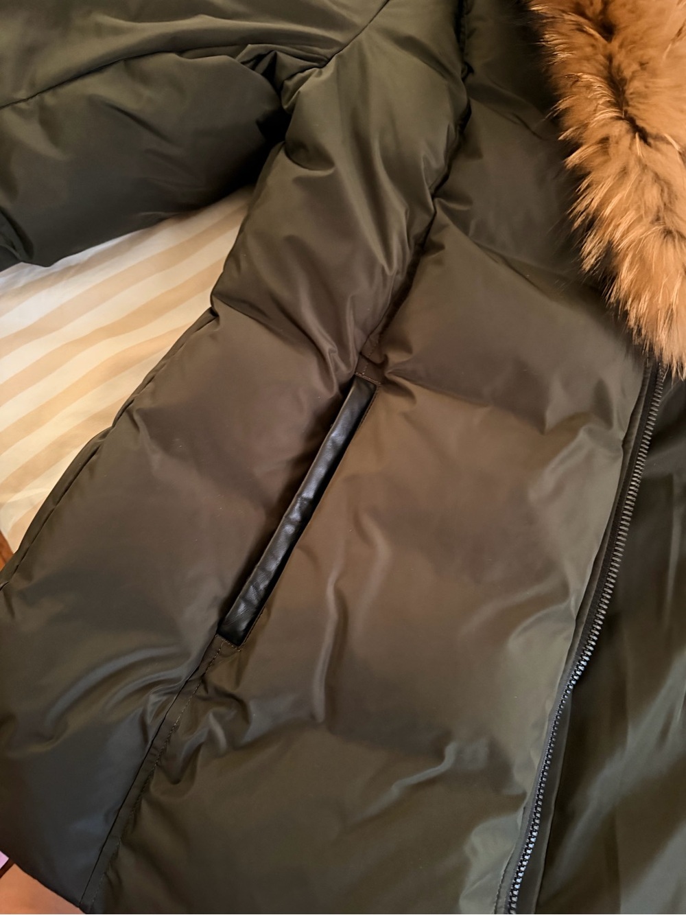 Mackage Olive Green Adali Coat - Picture 5 of 9